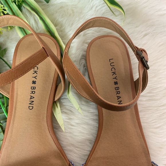 Lucky Brand Mackaby Woven Slingback Flats - Picture 2 of 6